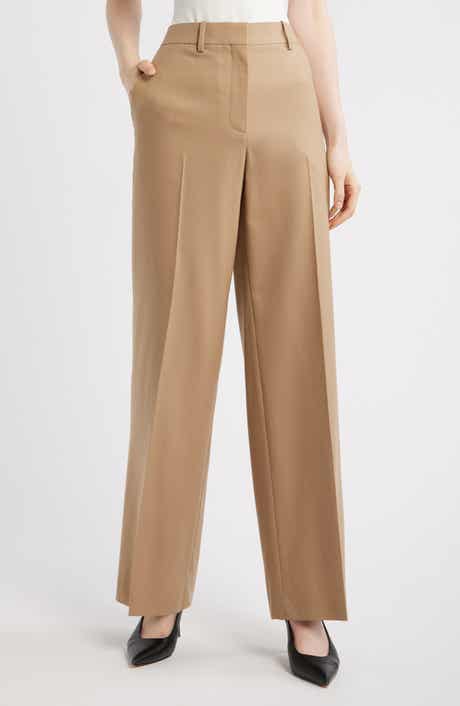 High Waist Flare Leg Pants