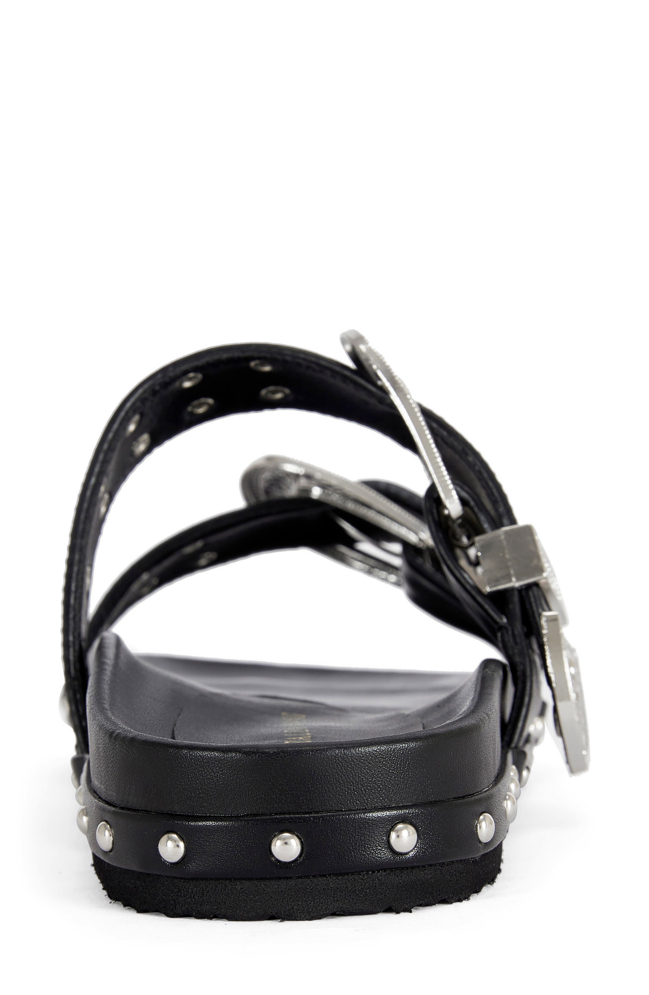 AZALEA WANG Tegan Studded Two-Strap Sandal, Alternate, color, 