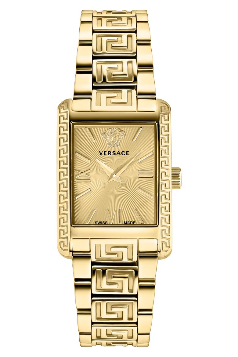 Tonneau Bracelet Watch, 23mm x 33mm, Main, color, GOLD
