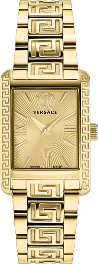 稀少 VERSACE(ヴェルサーチ) Tonneau Bracelet Ladies Watch Versace Tonneau Bracelet Watch, 23mm x 33mm | Nordstromrack