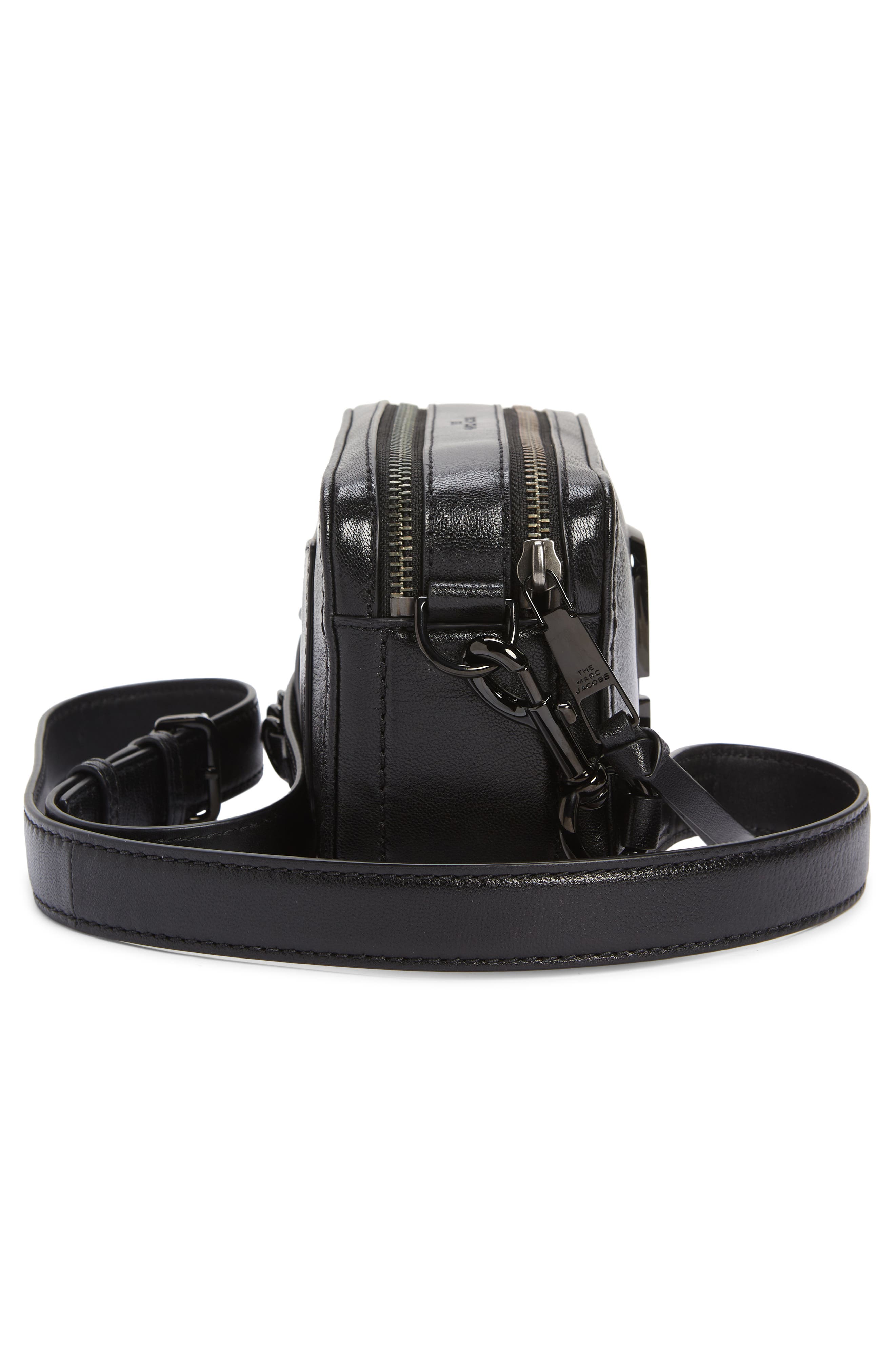 Marc Jacobs The Softshot 21 Leather Crossbody Bag, Alternate, color, 