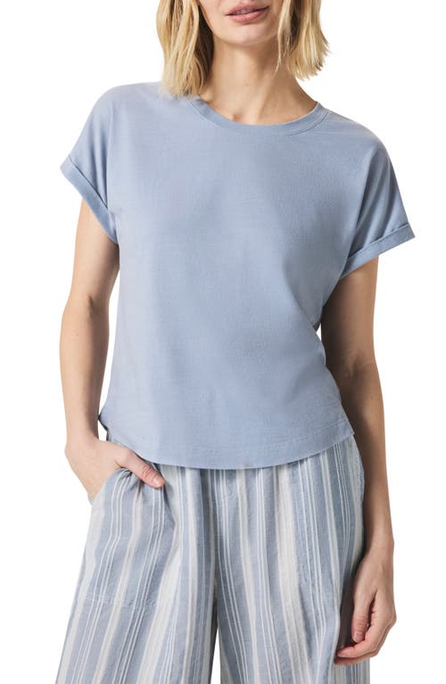 Splendid Skye Cuffed Tee In Seaport