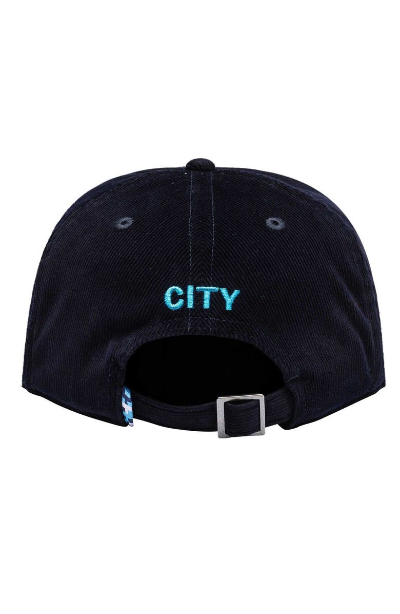 FAN INK Men's Navy Manchester City Snow Beach Adjustable Hat, Alternate, color, Navy