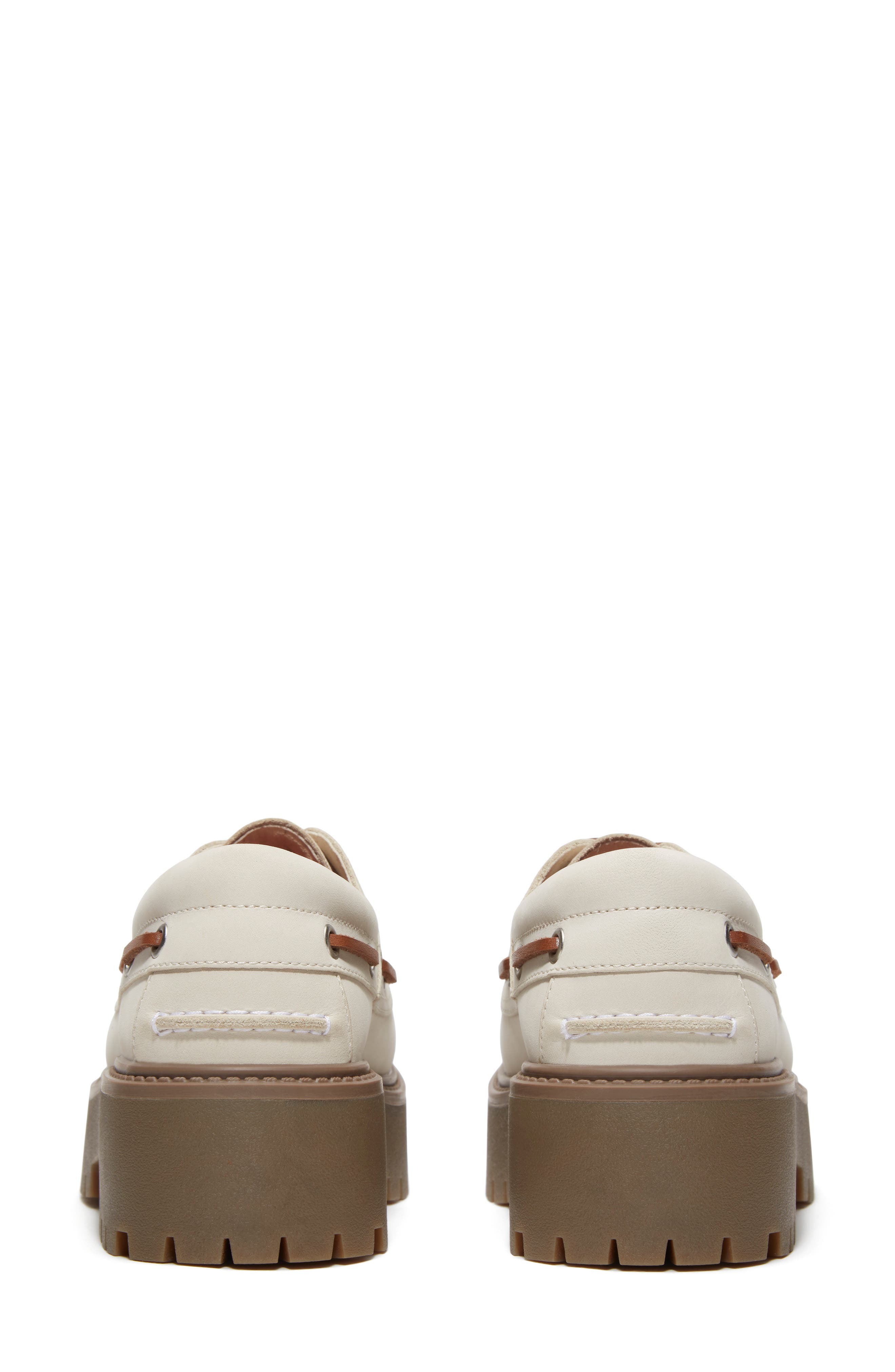 Timberland Stone Street Platform Boat Shoe, Alternate, color, Natural Nubuck