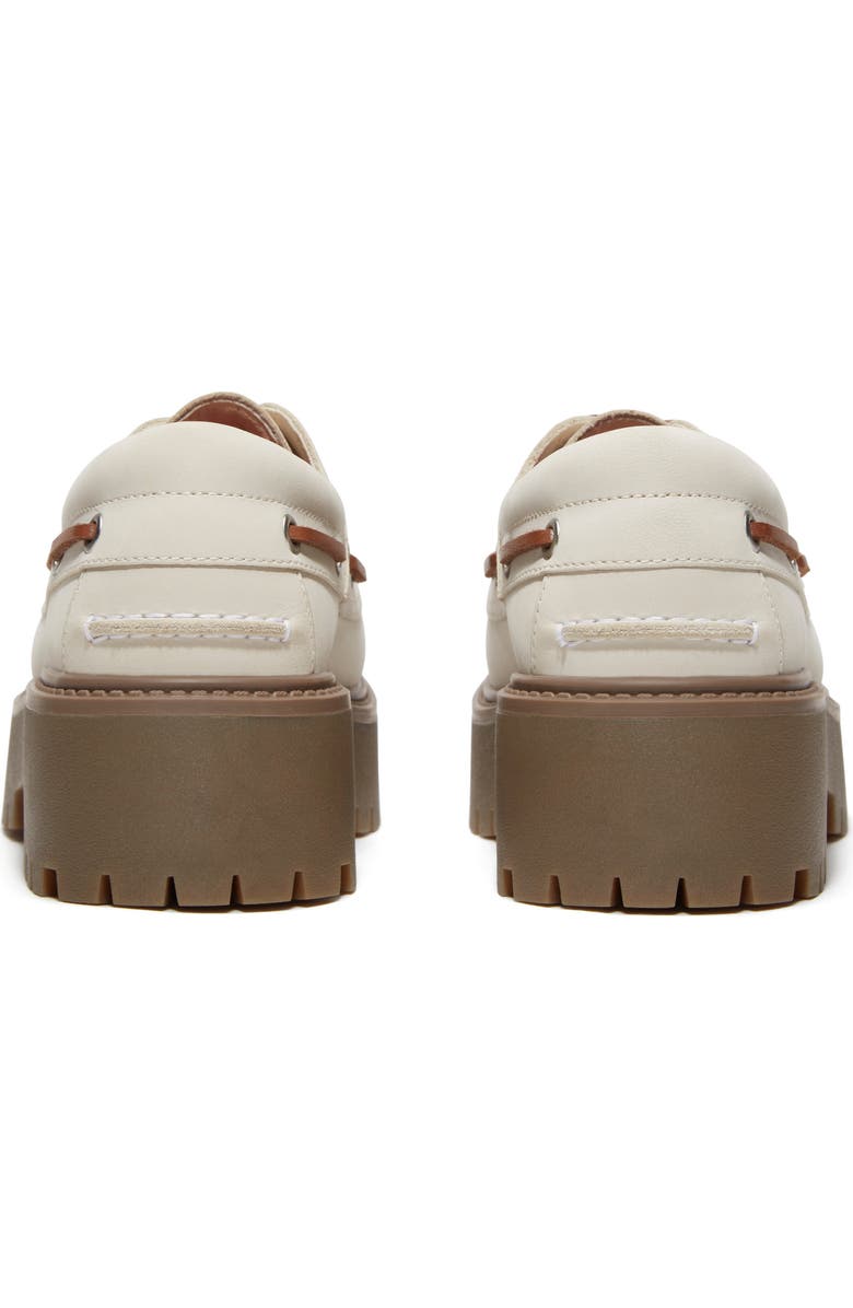 Timberland Stone Street Platform Boat Shoe, Alternate, color, Natural Nubuck