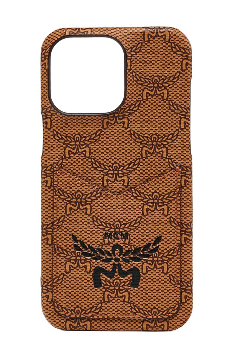 MCM HIMMEL LTS iPhone 15 Pro Max Case in Lauretos, Main, color,