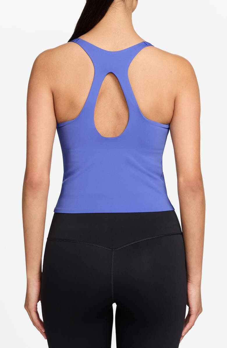 Nike Universa Medium Support Padded Sports Bra Tank, Alternate, color, 570 Saphre/Deepnt