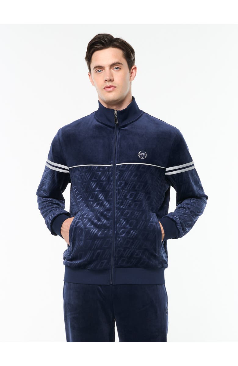 Sergio Tacchini Bandiera Track Jacket, Main, color, Maritime Blue