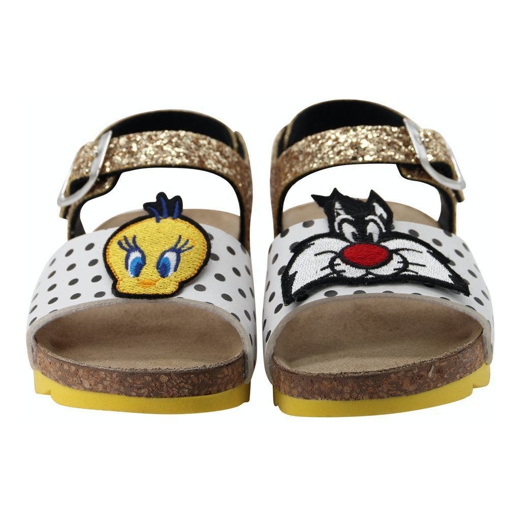 Master of Arts Looney Tunes Characters Sandals, Alternate, color, Yellow