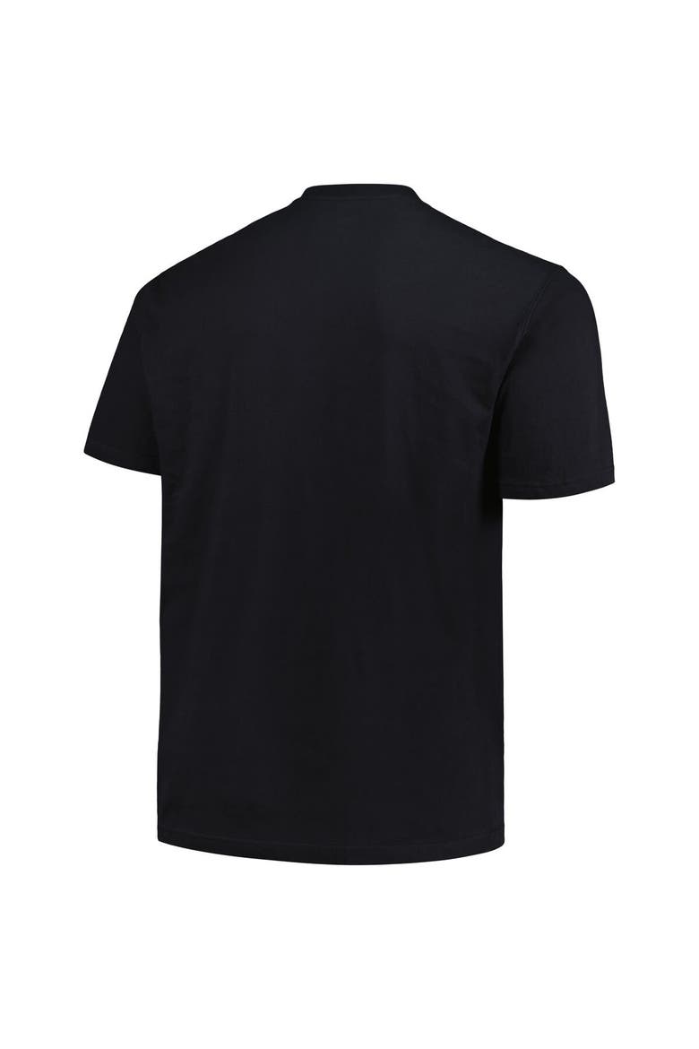 Men's New Era  Black Miami Dolphins Big & Tall Helmet T-Shirt, Alternate, color, Black
