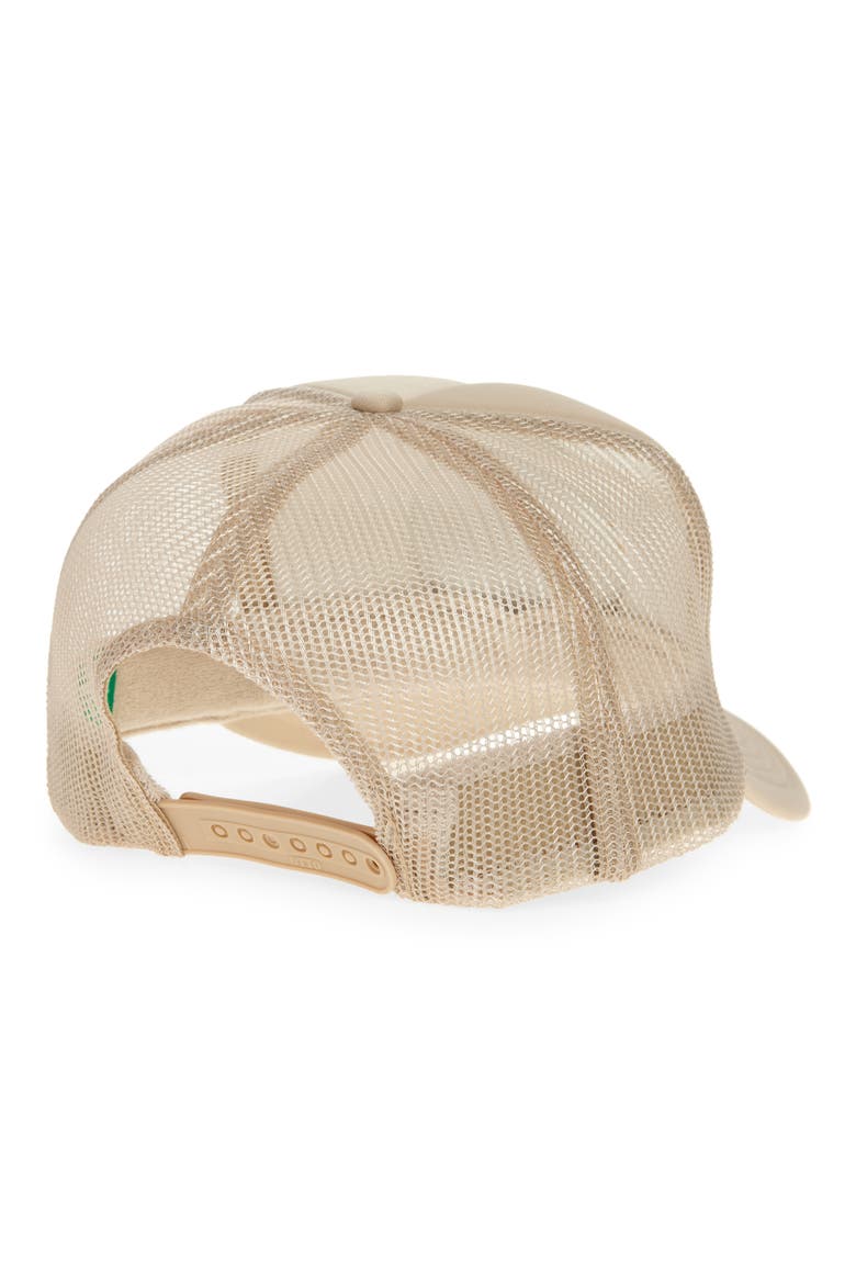 Beach Bum Club Patch Trucker Hat, Alternate, color, TAN