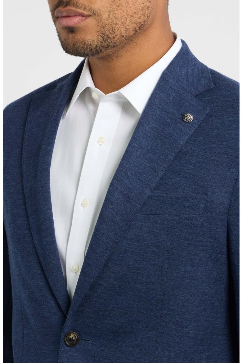 Hartford Knit Sport Coat, Alternate, color, BLUE
