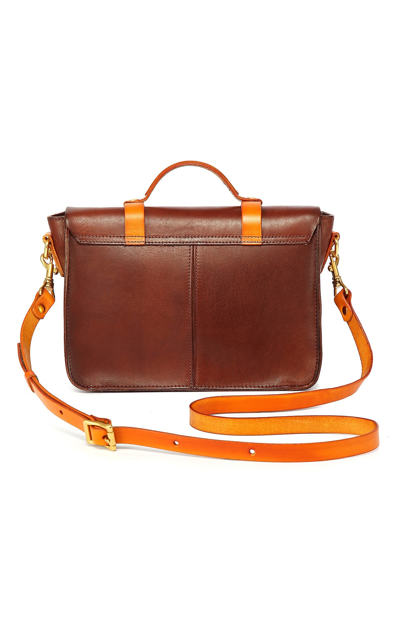 Speedwell Leather Satchel, Alternate, color, BROWN
