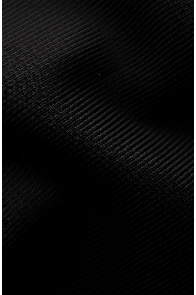 Contemporary Fit Diagonal Weave Dress Shirt, Alternate, color, BLACK