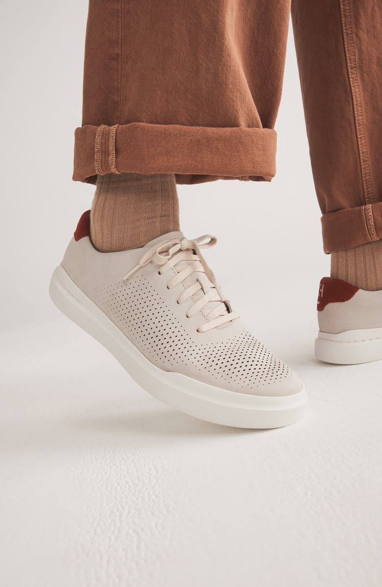 Cole Haan GrandPro Rally Sneaker, Alternate, color, Silver Linings