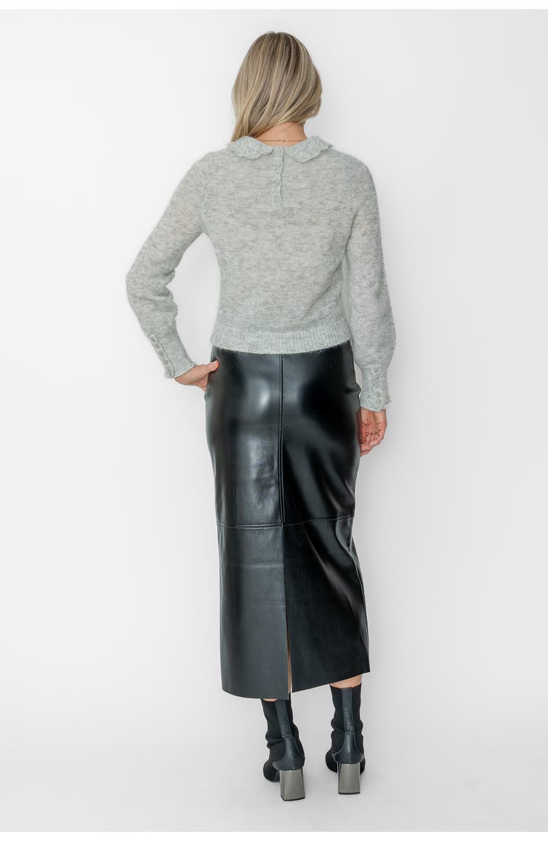 West Of Allie Sweater, Alternate, color, Heather Grey