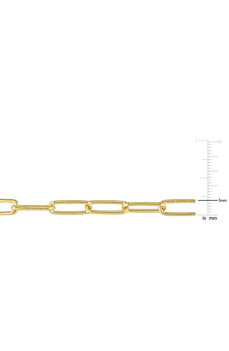 DELMAR Men's Paper Clip Chain Bracelet, Alternate, color,