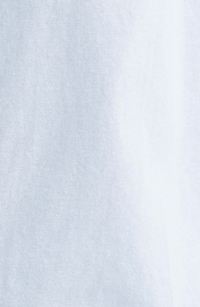 Imperfects Tradesman Cotton Chambray Button-Up Shirt, Alternate, color, Beach Blue Solid