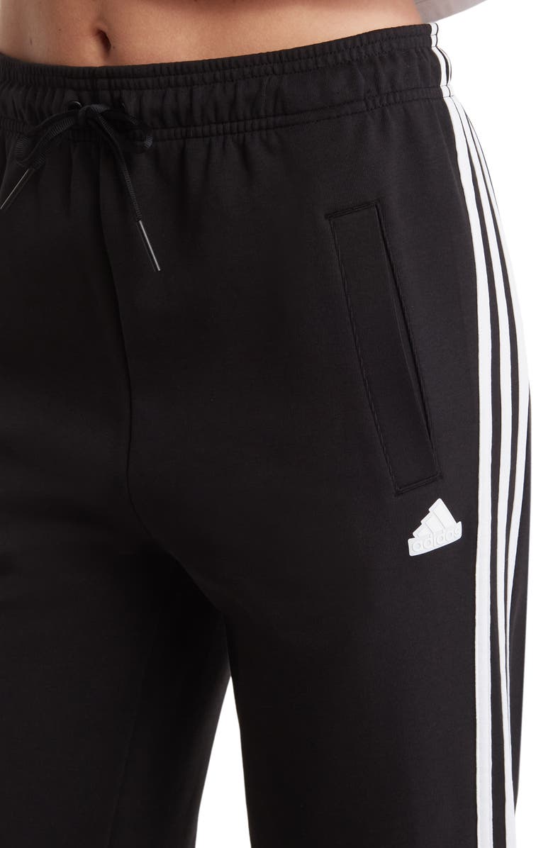 adidas Future Icon 3-Stripes Crop Pants, Alternate, color, 