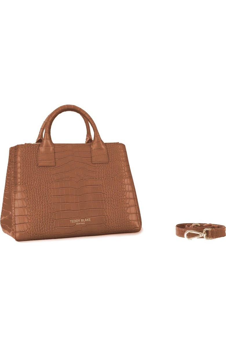 Teddy Blake Bella Croco 12", Alternate, color, Camel Brown