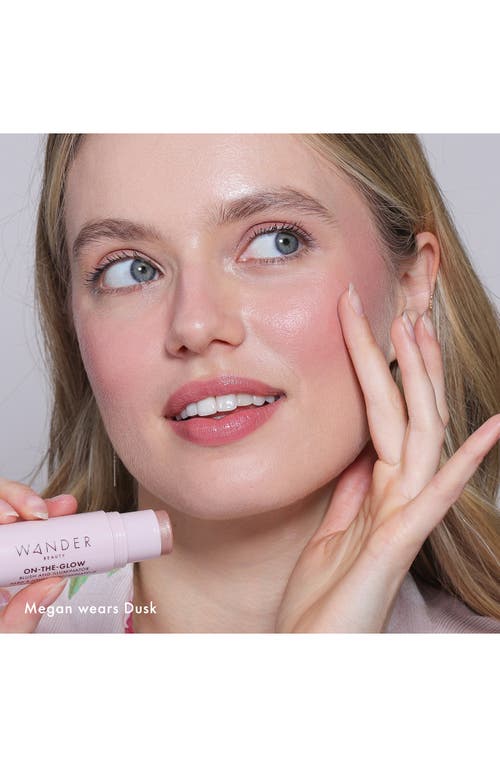 Wander Beauty On-the-glow Blush & Illuminator In Dusk/nude Glow