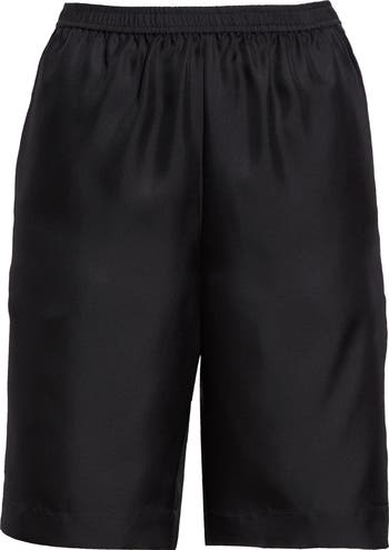 【関税込み】LouLou De Saison Shorts LOULOU DE SAISON Zinia Silk Twill Shorts | Nordstrom