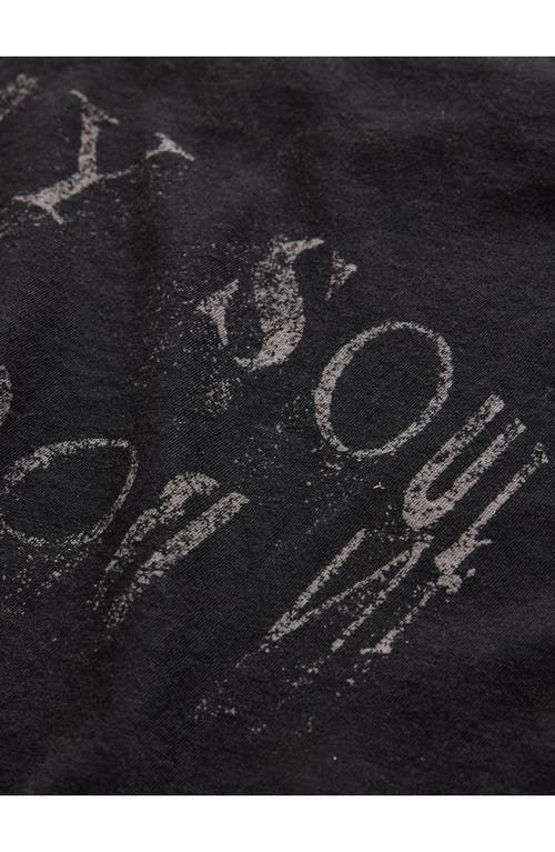 John Varvatos Lost My Sould Graphic T-shirt In Black