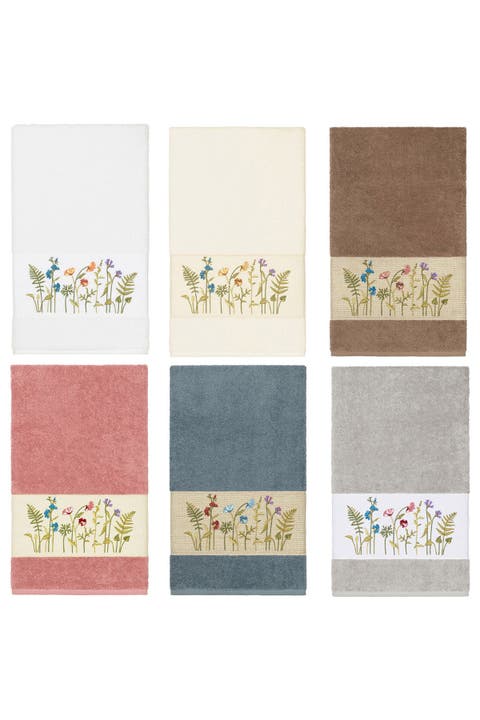 Serenity Embellished Bath Towel - Latte