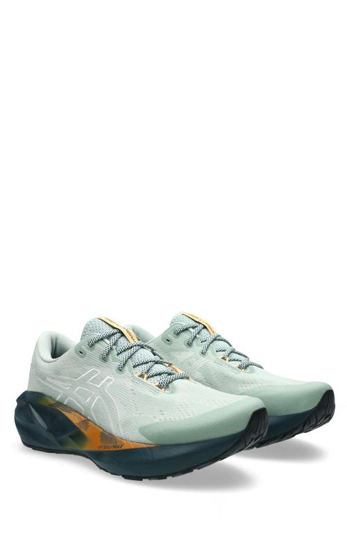 Asics ® Novablast 5 Tr Hybrid Trail Running Shoe In Green