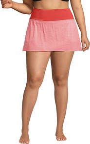 Lands' End Pinchless Mini Swim Skort