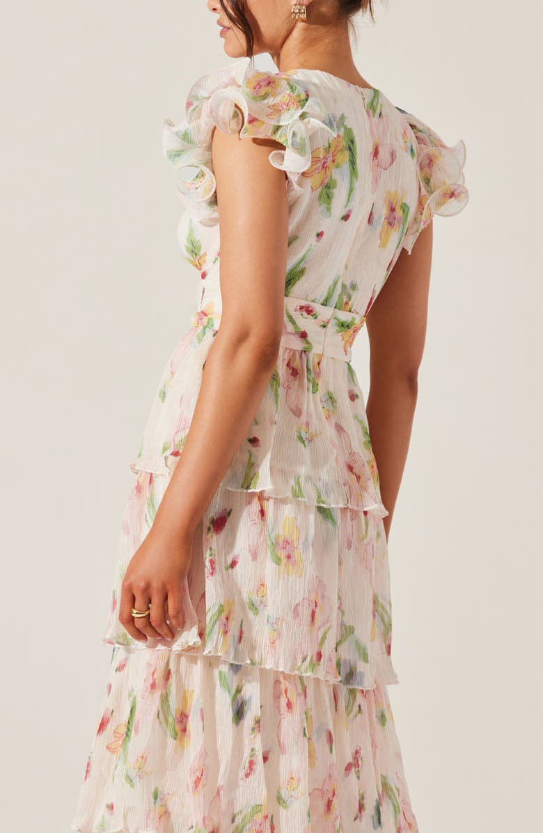 ASTR the Label Emporia TIered Ruffle Dress, Alternate, color,