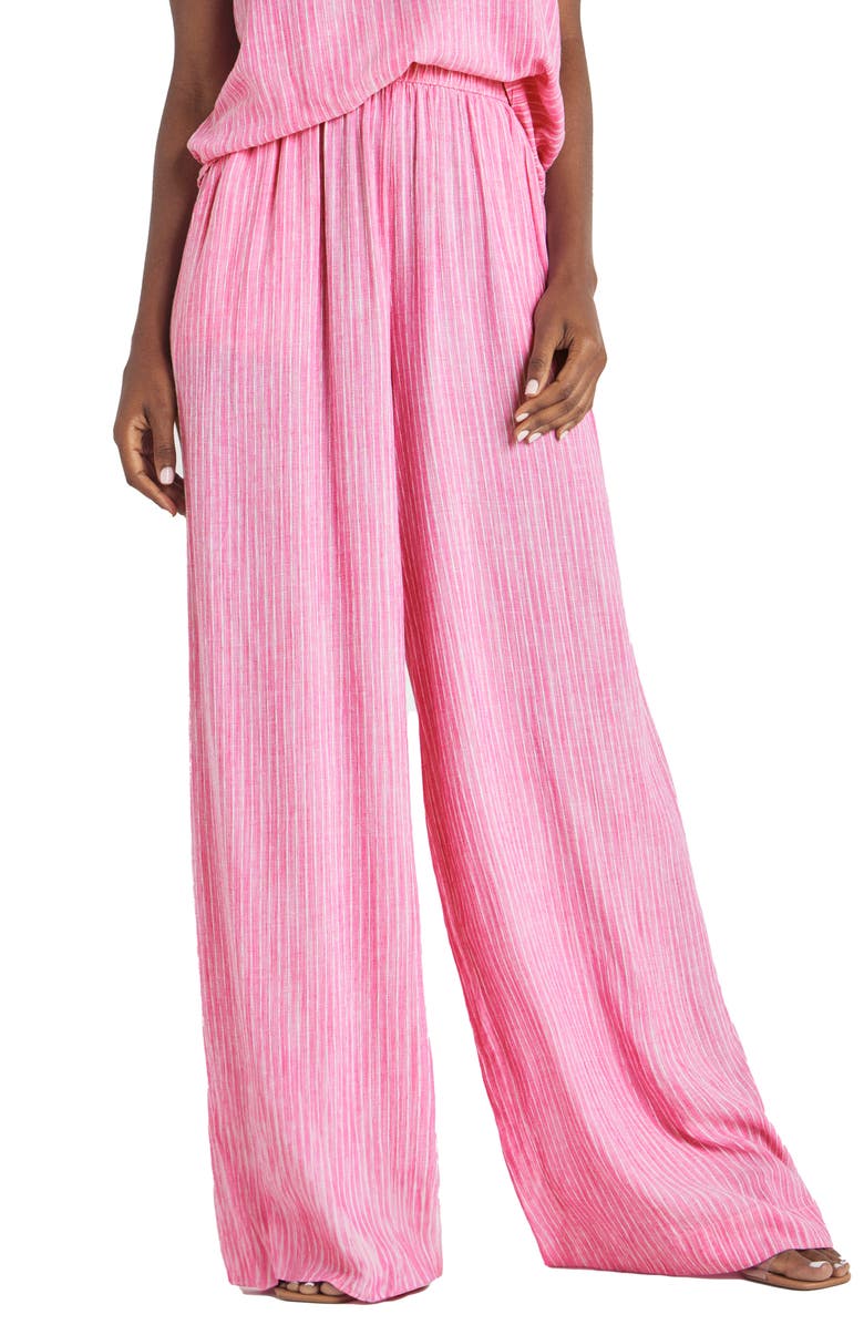 Splendid Frankie Stripe Wide Leg Pants, Main, color, 