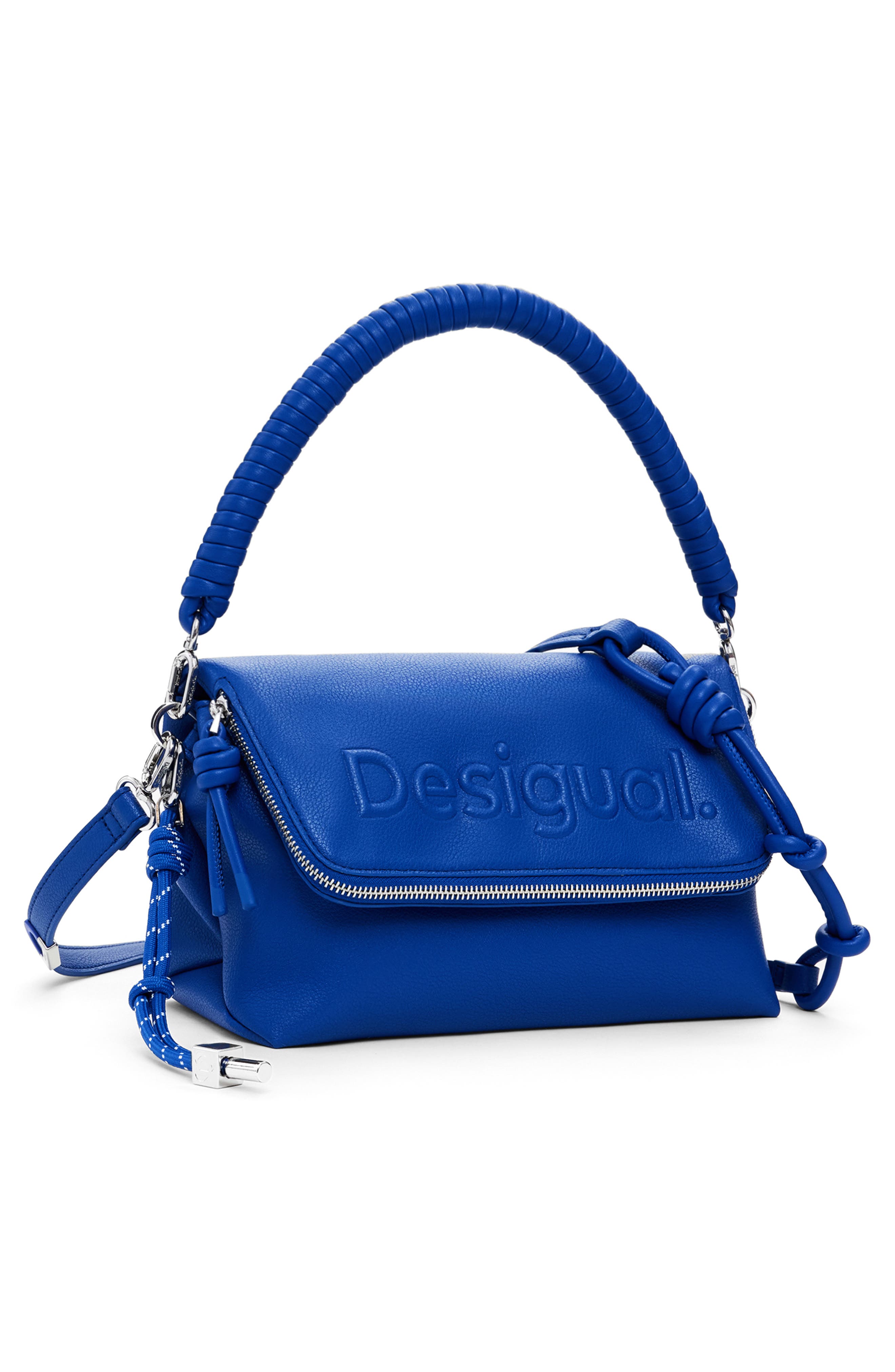 Desigual Faux Leather Shoulder Bag, Alternate, color, 