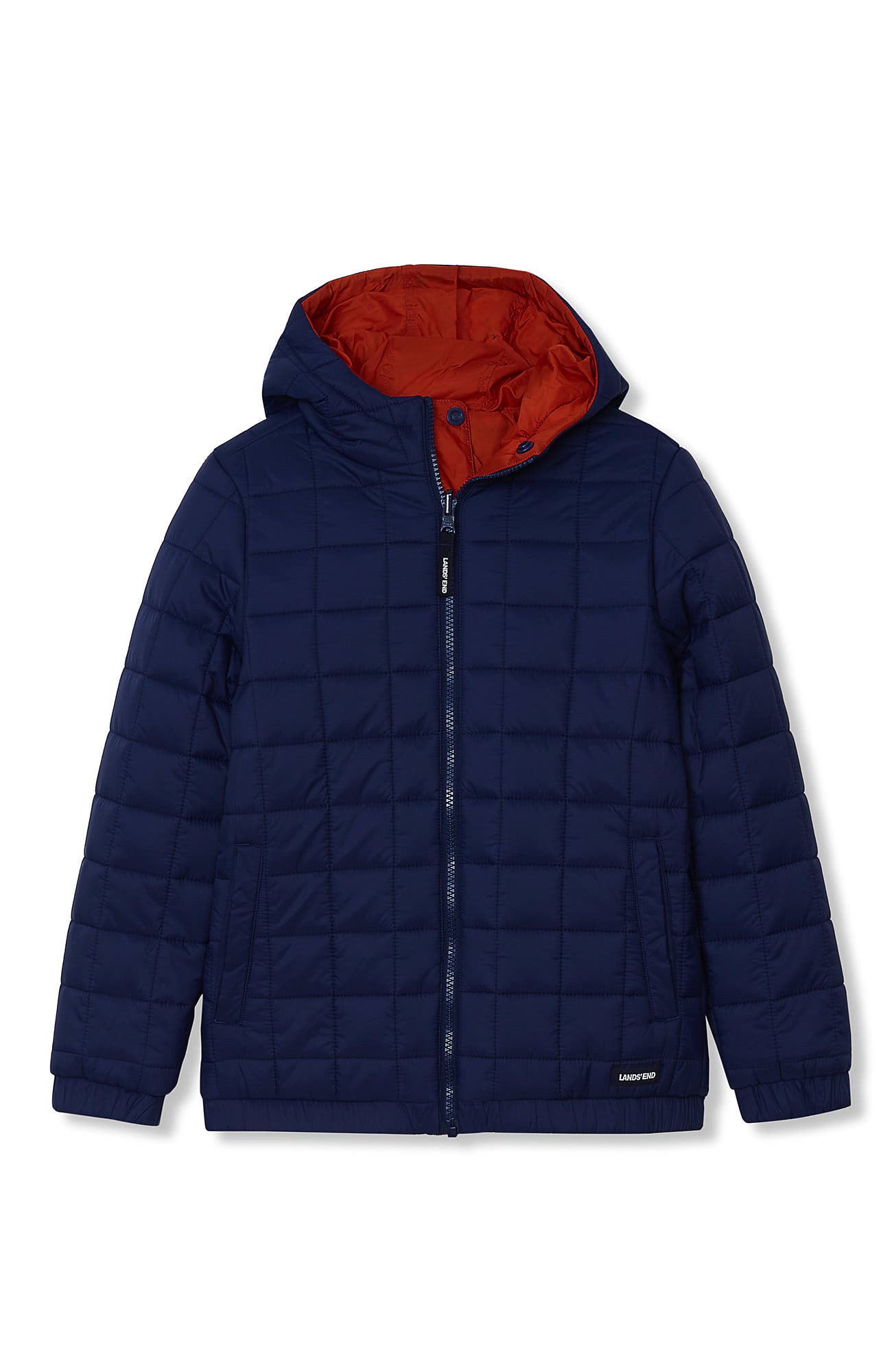 Navy/Burnt Orange