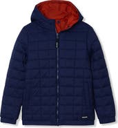 Lands' End Kids Quilted Reversible Water Resistant Jacket