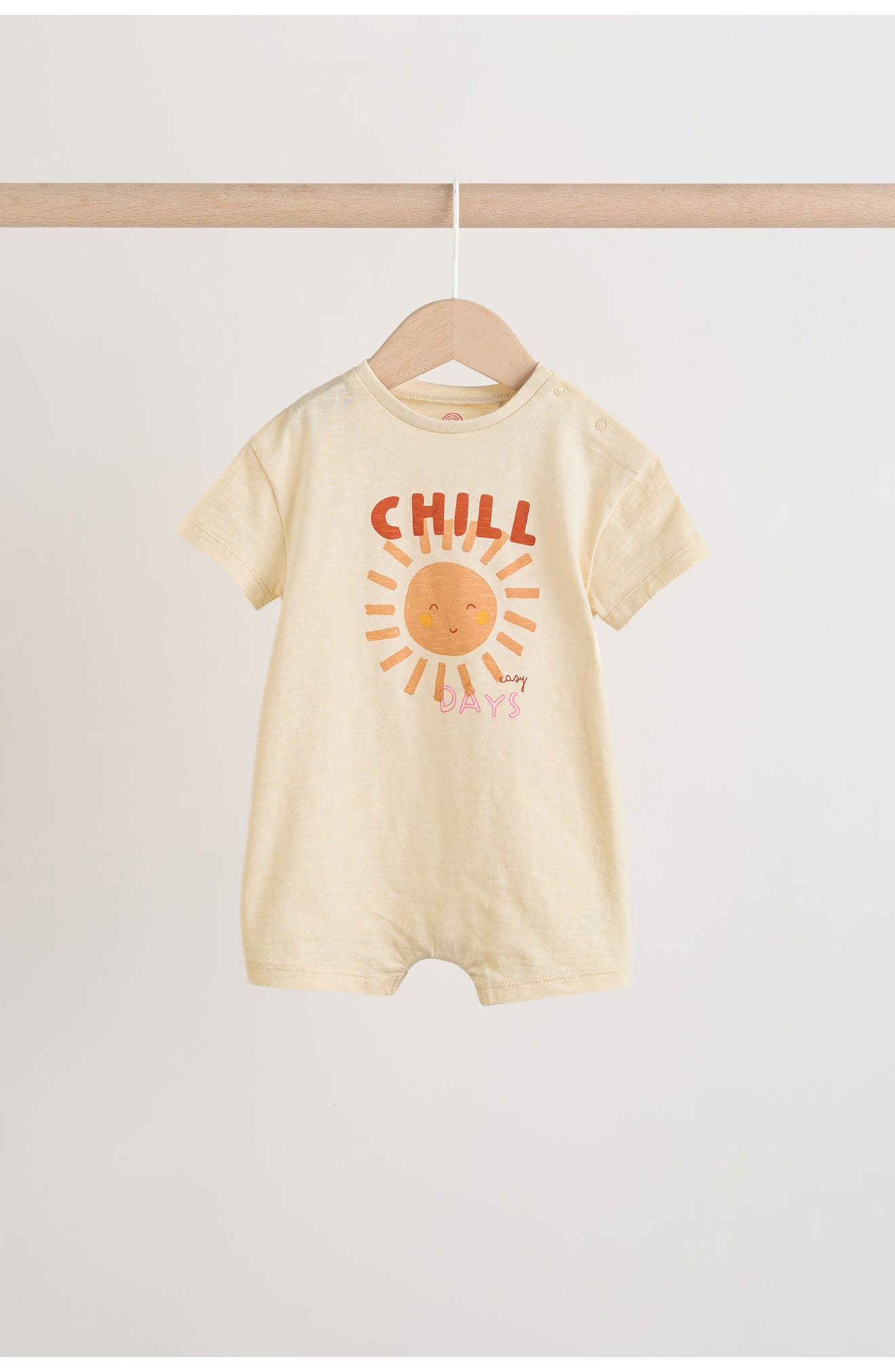 NEXT Set of 3 Assorted Slogan Rompers — фото 6