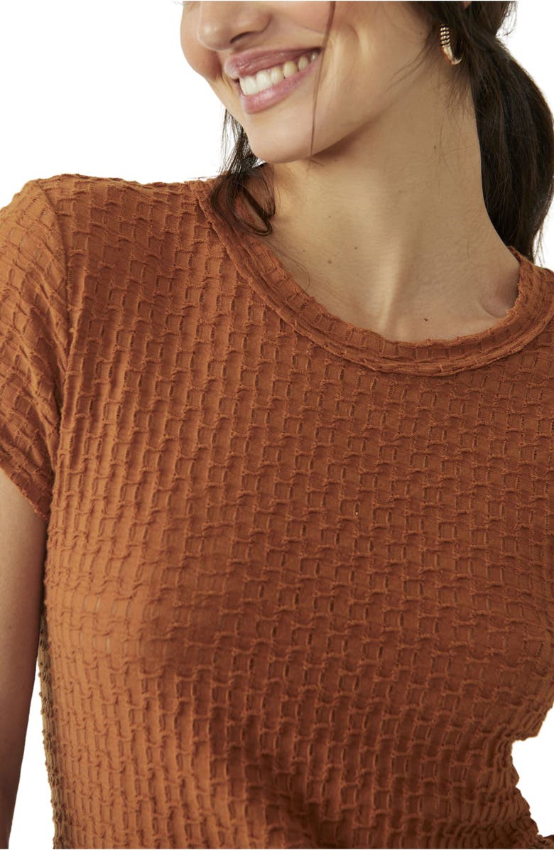 Free People free-est Tate Side Tie Minidress, Alternate, color, 