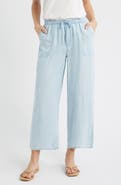 beachlunchlounge Harmony Tie Waist Crop Pants