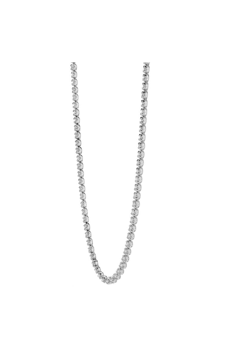 LuvMyJewelry LMJ 14K White Gold Diamond Tennis Chain - 5.4 Carats, Alternate, color, 