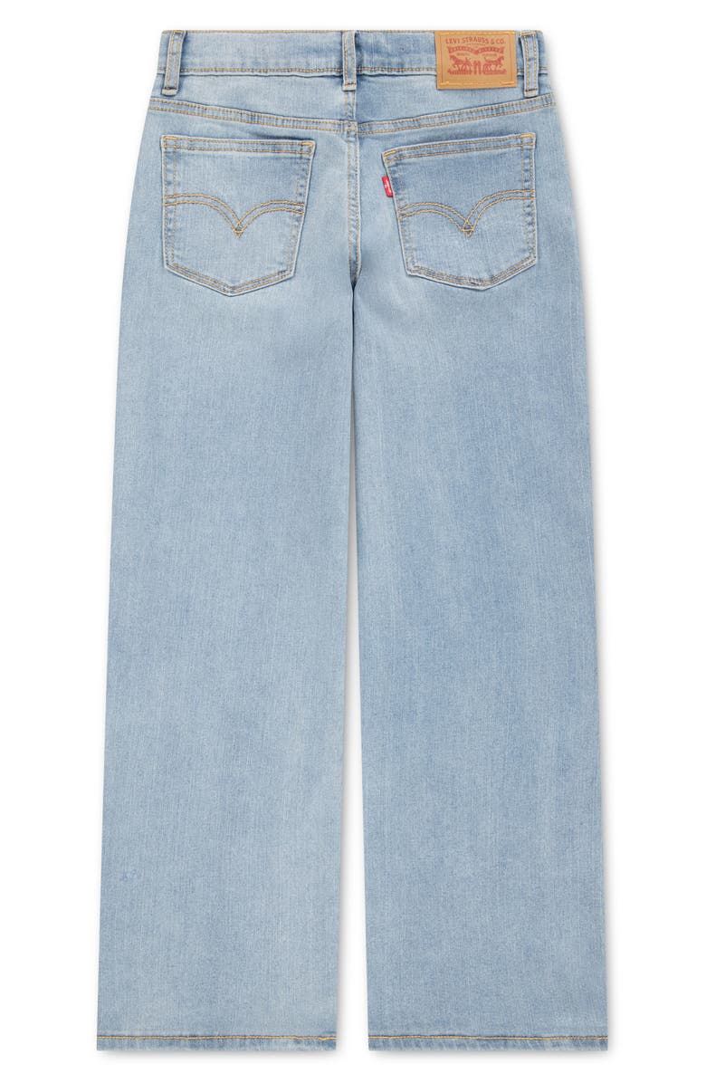 Levi's Kids' Bow Wide Leg Jeans, Alternate, color, Aura
