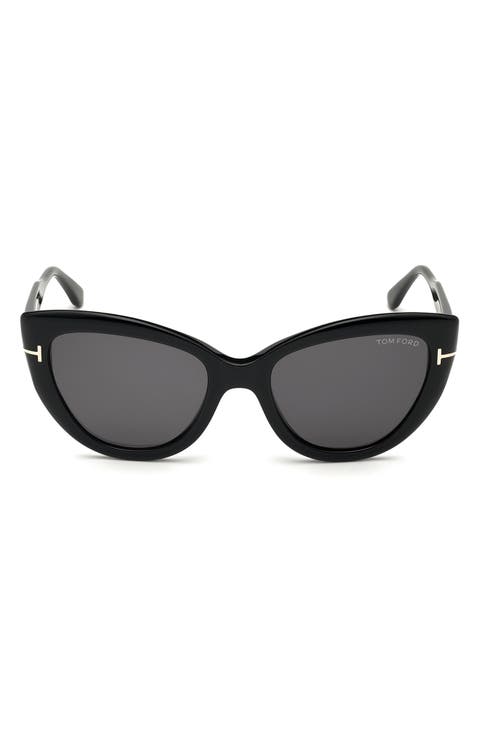 Anya 55mm Cat Eye Sunglasses