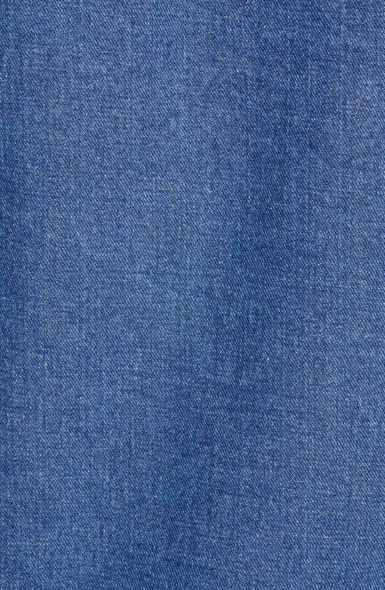 Dickies Faux Shearling Lined Denim Jacket, Alternate, color, 