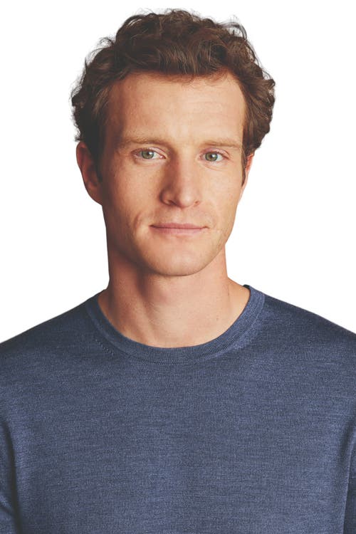 CHARLES TYRWHITT CHARLES TYRWHITT PURE MERINO CREW NECK SWEATER