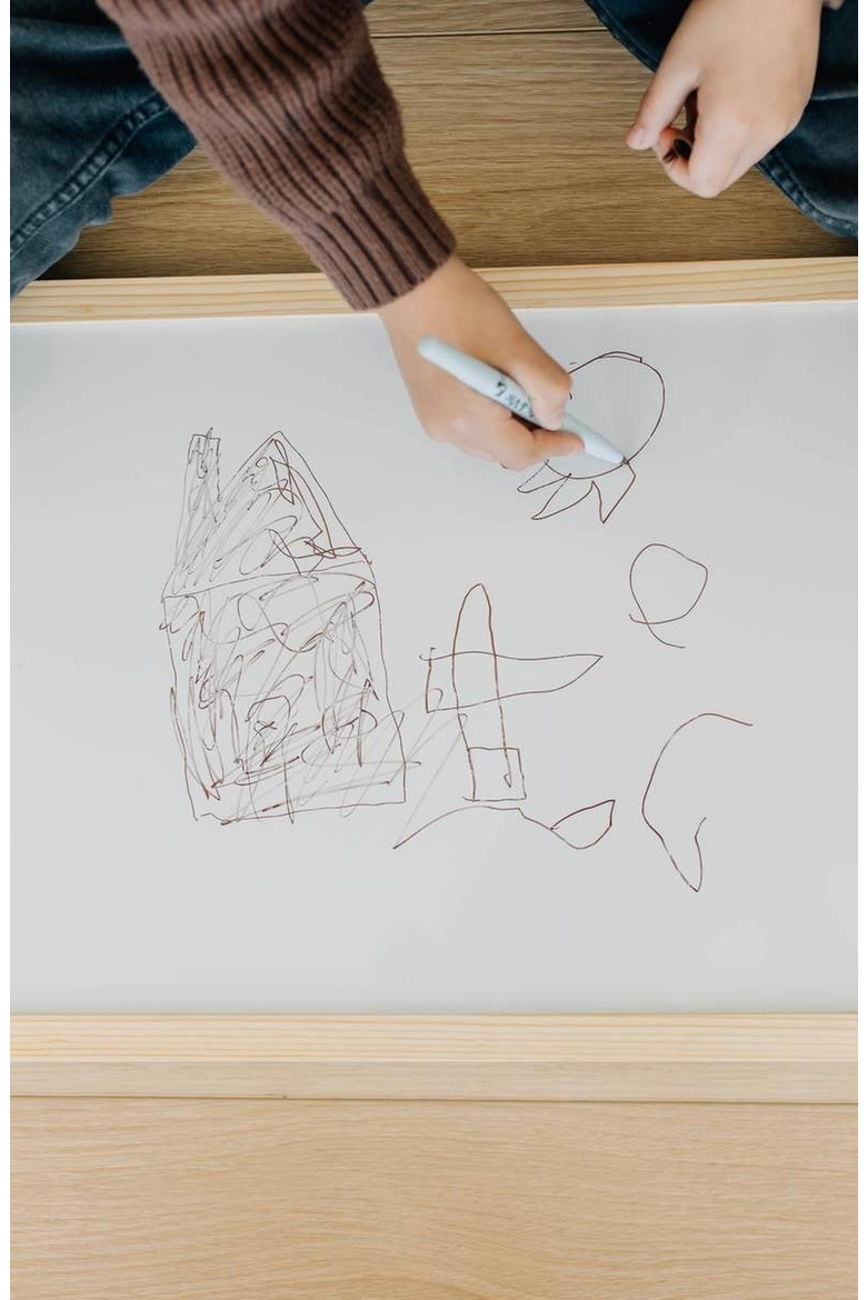 Magnetic Whiteboard, Alternate, color, White