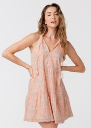 Cabana Life Sleeveless Tiered Dress