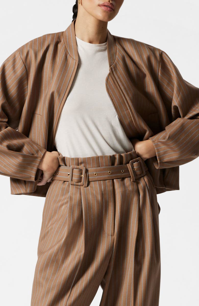 & Other Stories Crop Wool Jacket, Main, color, 