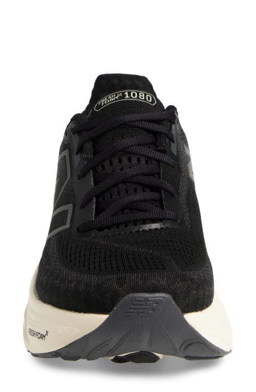 New Balance Fresh Foam X 1080 V14 Running Shoe In Black