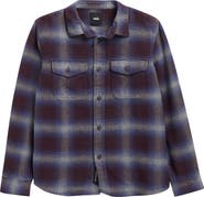 Vans Kids' Bixby Plaid Flannbel Button-Up Shirt