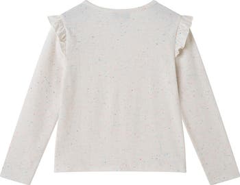 Kids' Long Sleeve Graphic T-Shirt & Bubble Skirt Set