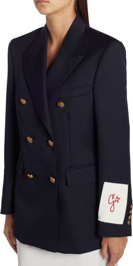 ジャケット Golden  'Diva' blazer (GWP00829P00196525235 25235) GOLDEN GOOSE - Diva double-breasted blazer | Leam Roma